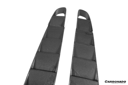 Carbonado 2009-2015 Audi R8 Spyder OE Style Carbon Fiber Trunk Air Scoop Cover