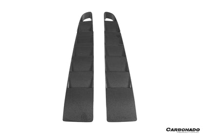 Carbonado 2009-2015 Audi R8 Spyder OE Style Carbon Fiber Trunk Air Scoop Cover