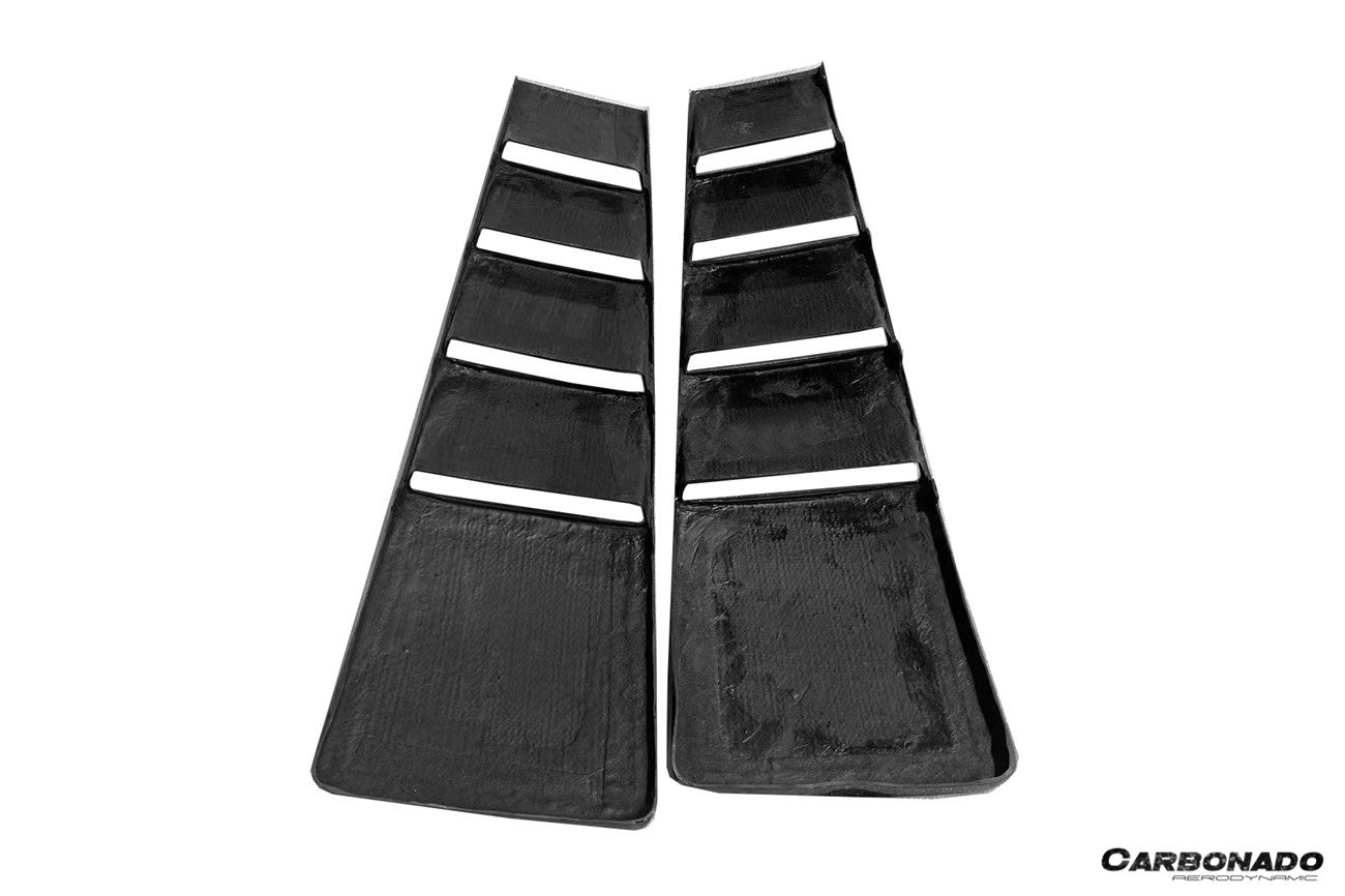 Carbonado 2009-2015 Audi R8 Spyder OE Style Carbon Fiber Trunk Air Scoop Cover