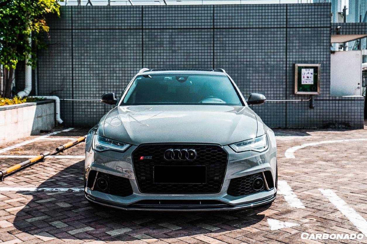 Carbonado 2013-2018 Audi RS6 Avant OE Style Carbon Fiber Front Lip