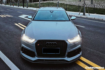 Carbonado 2013-2018 Audi RS6 Avant OE Style Carbon Fiber Front Lip