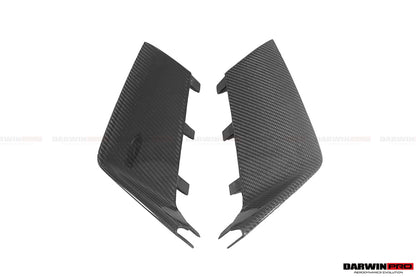 DarwinPRO 2013-2018 Audi RS6 Avant Carbon Fiber Front Bumper Caps