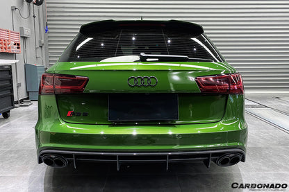 Carbonado 2013-2018 Audi RS6 Avant OE Style Carbon Fiber Rear Lip