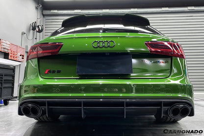 Carbonado 2013-2018 Audi RS6 Avant OE Style Carbon Fiber Rear Lip