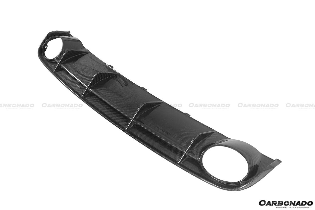 Carbonado 2013-2018 Audi RS6 Avant OE Style Carbon Fiber Rear Lip