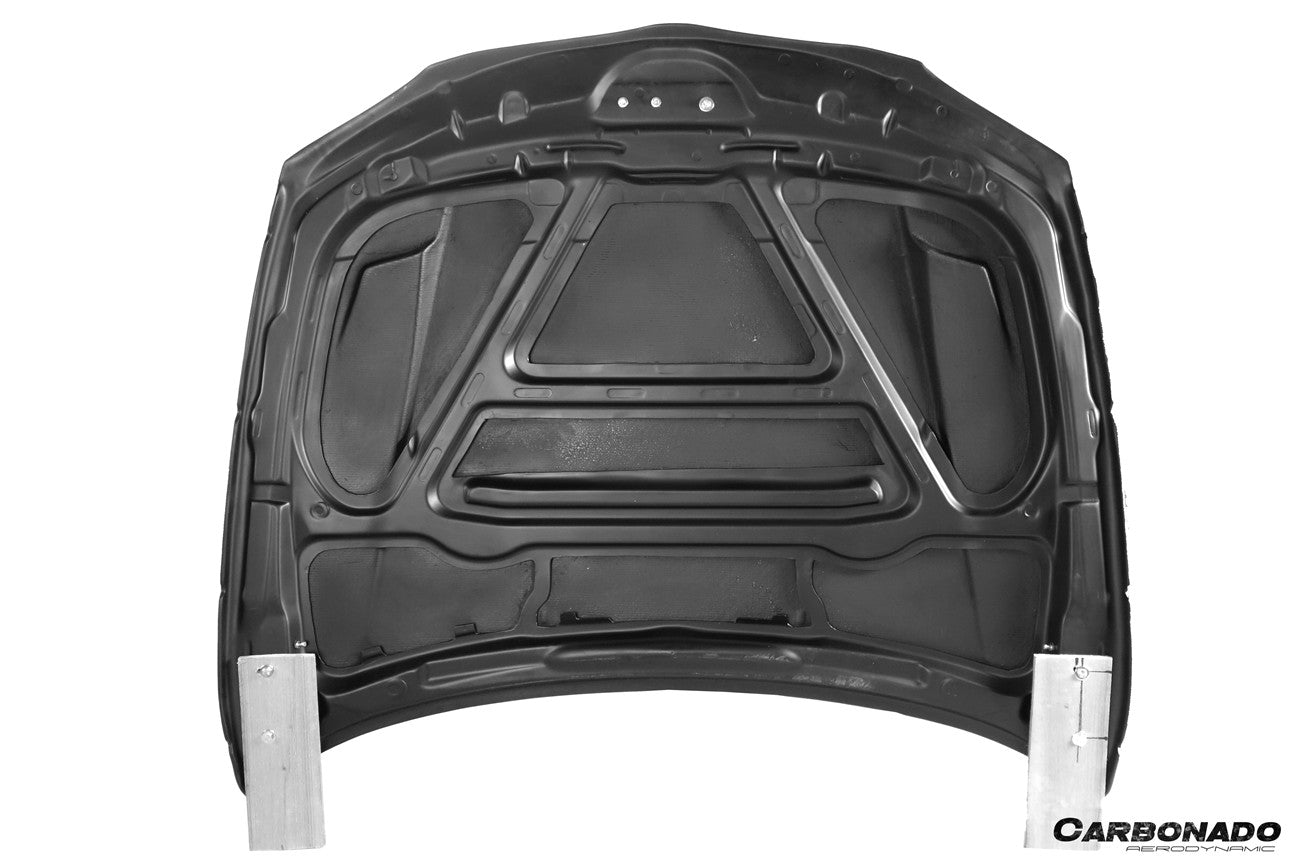 Capó de fibra de carbono estilo BMW Serie 1 E82 E88 1M RZ (2008-2013)