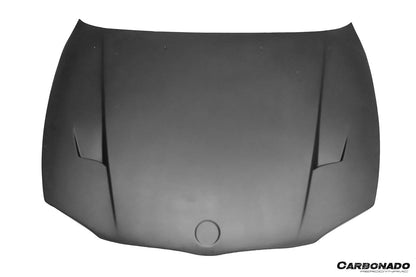 Capó de fibra de carbono estilo BMW Serie 1 E82 E88 1M RZ (2008-2013)