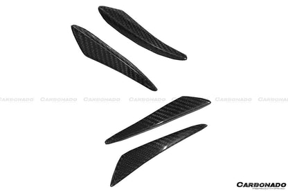 Carbonado 2013-2016 BMW 2 Series F22  F23 EXOT Style Front Canards (M-Tech Only)