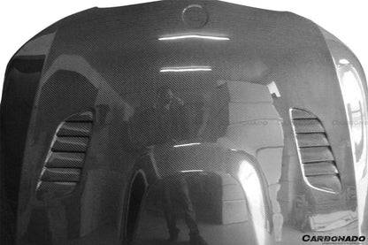 Carbonado 2008-2012 BMW 3 Series E90 LCI VRS Style Carbon Fiber Hood