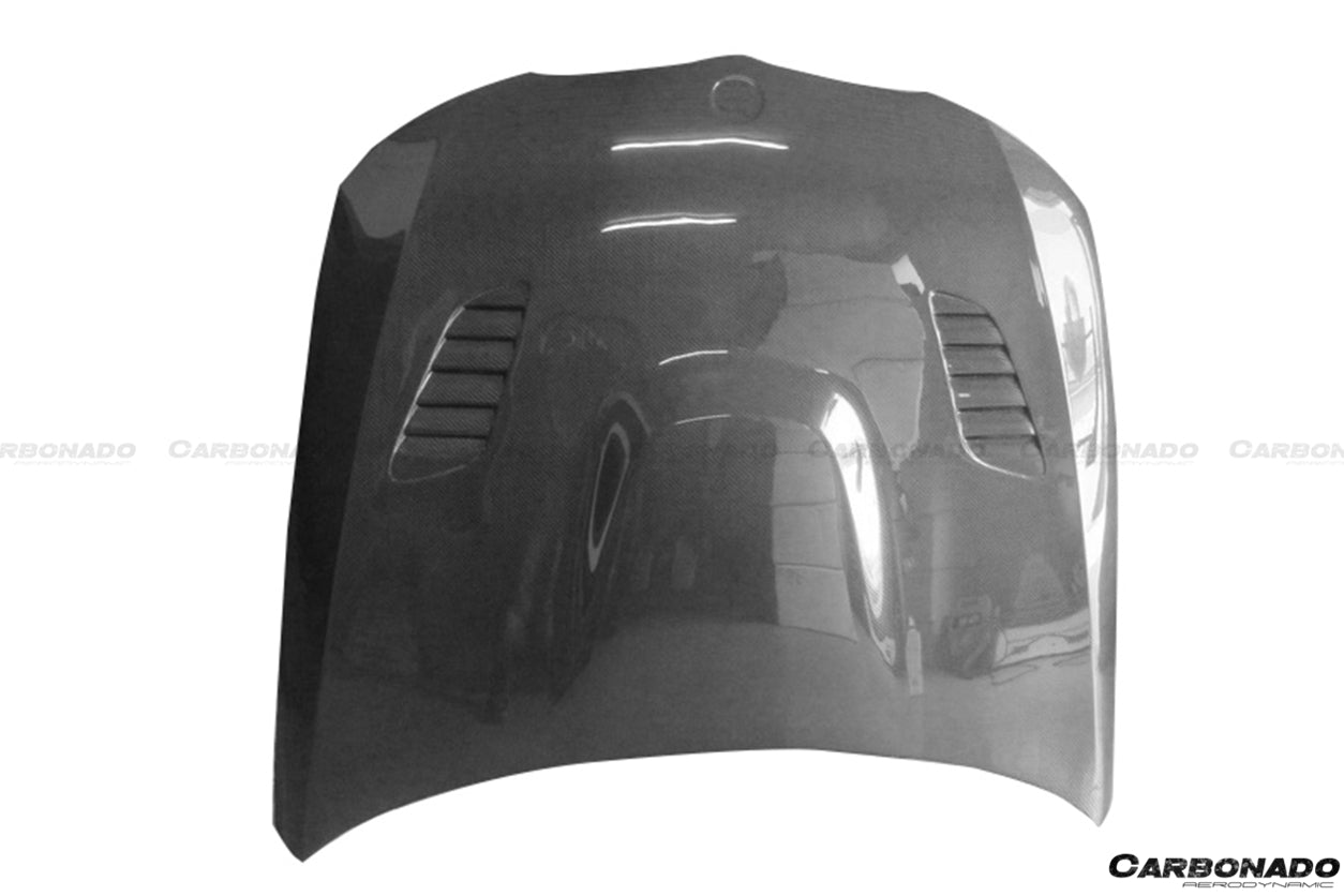 Carbonado 2008-2012 BMW 3 Series E90 LCI VRS Style Carbon Fiber Hood