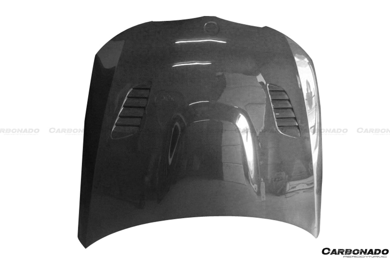 Carbonado 2008-2012 BMW 3 Series E90 LCI VRS Style Carbon Fiber Hood