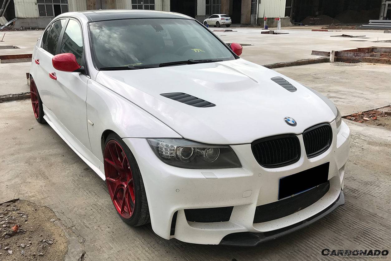 Carbonado 2008-2012 BMW 3 Series E90 LCI VRS Style Carbon Fiber Hood