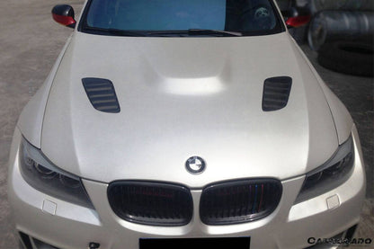 Carbonado 2008-2012 BMW 3 Series E90 LCI VRS Style Carbon Fiber Hood