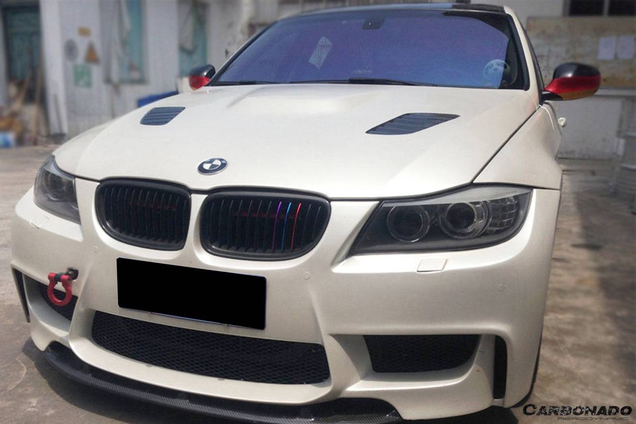 Carbonado 2008-2012 BMW 3 Series E90 LCI VRS Style Carbon Fiber Hood
