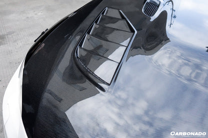 Carbonado 2011-2013 BMW 3 Series E92 E93 LCI SIB Style Carbon Fiber Hood