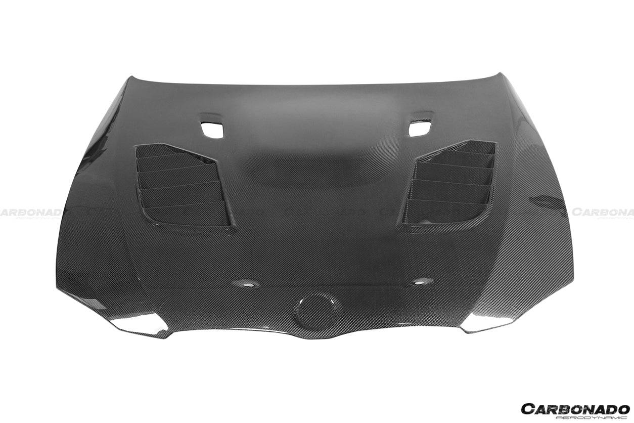 Carbonado 2011-2013 BMW 3 Series E92 E93 LCI SIB Style Carbon Fiber Hood
