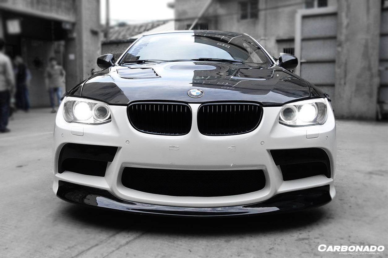 Parachoques delantero estilo VRS para BMW Serie 3 E93 Coupé Carbonado 2011-2013