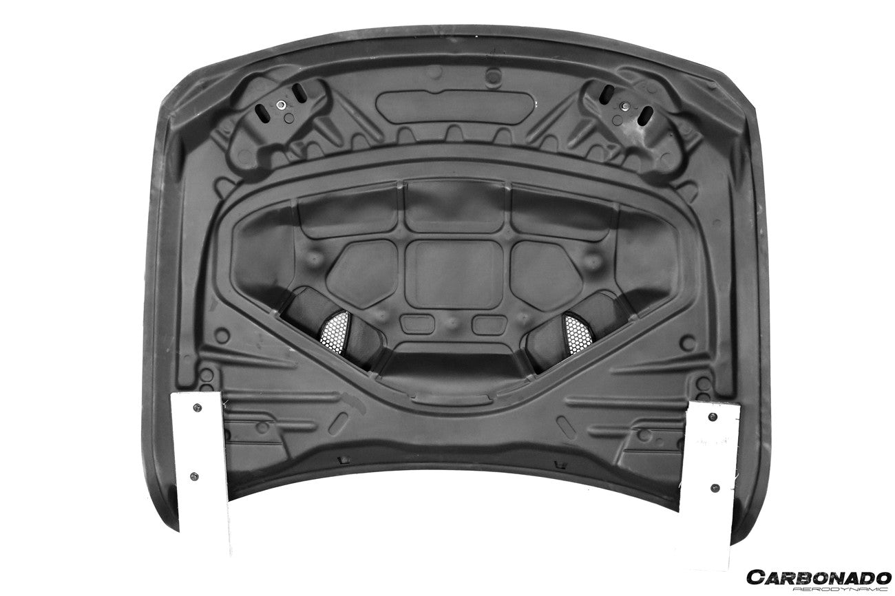 Capó de fibra de carbono estilo VRS para BMW Serie 3 F30 F35 2013-2019 Carbonado