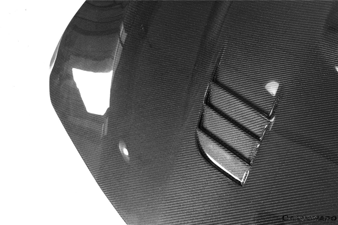 Capó de fibra de carbono estilo VRS para BMW Serie 3 F30 F35 2013-2019 Carbonado