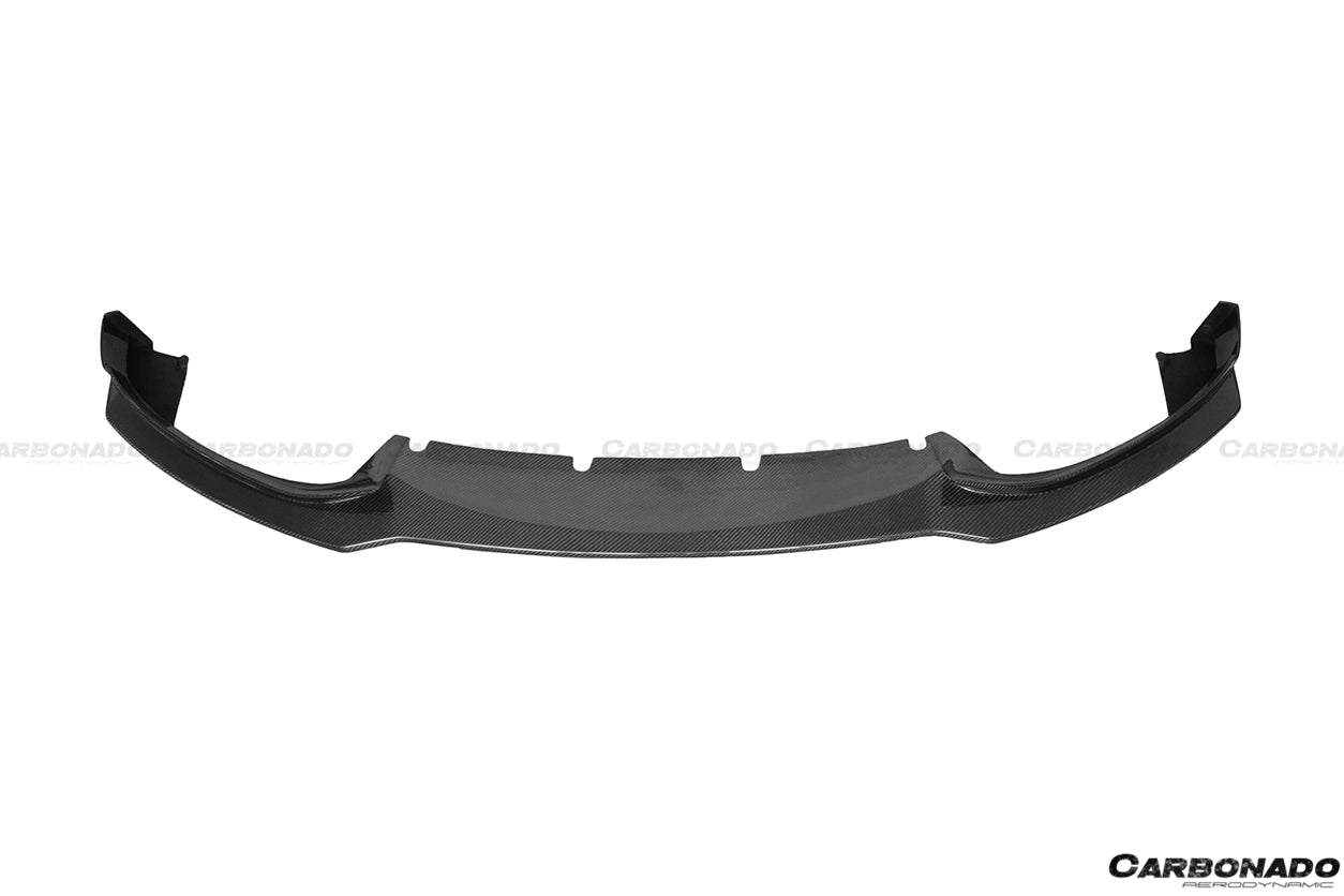 Carbonado 2014-2017 BMW 4 Series F32 F33 M Sport ECC Style Carbon Fiber Front Lip