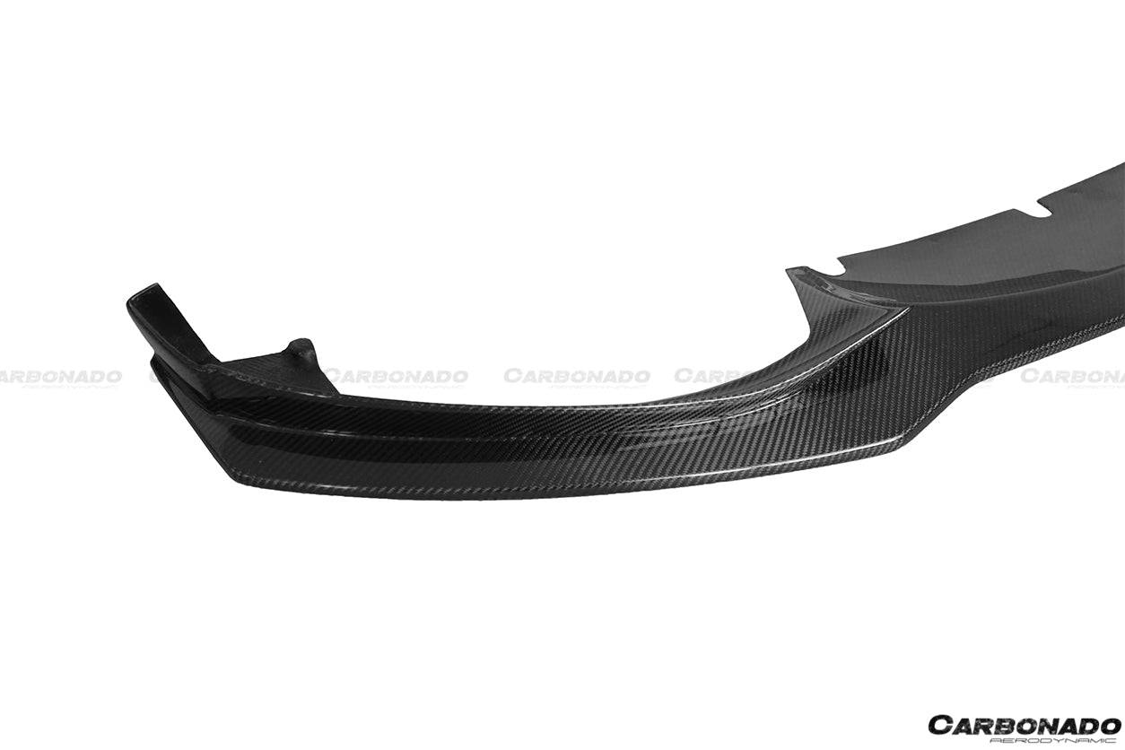 Carbonado 2014-2017 BMW 4 Series F32 F33 M Sport ECC Style Carbon Fiber Front Lip
