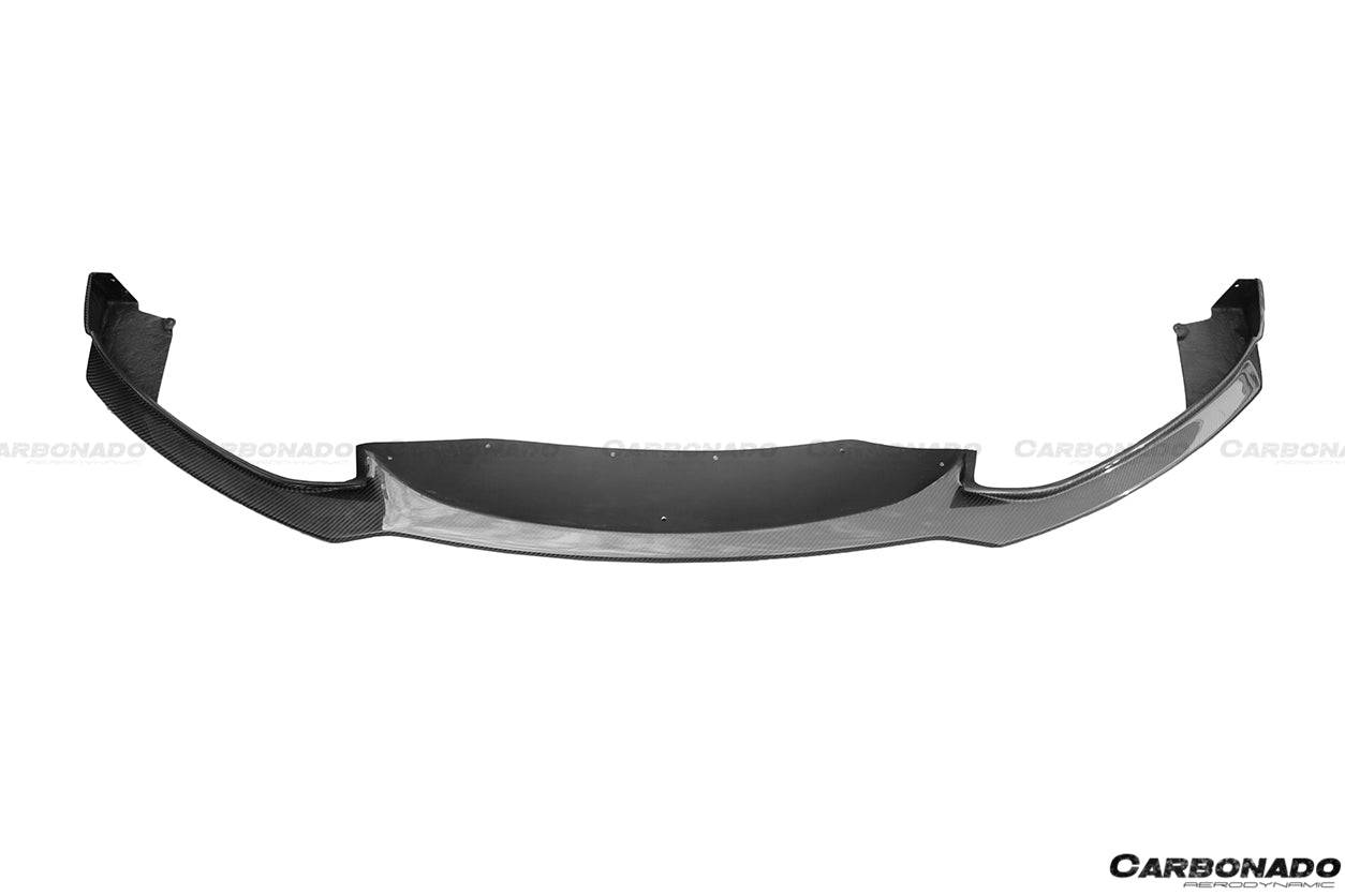 Carbonado 2014-2017 BMW 4 Series F32 F33 M Sport ECC Style Carbon Fiber Front Lip