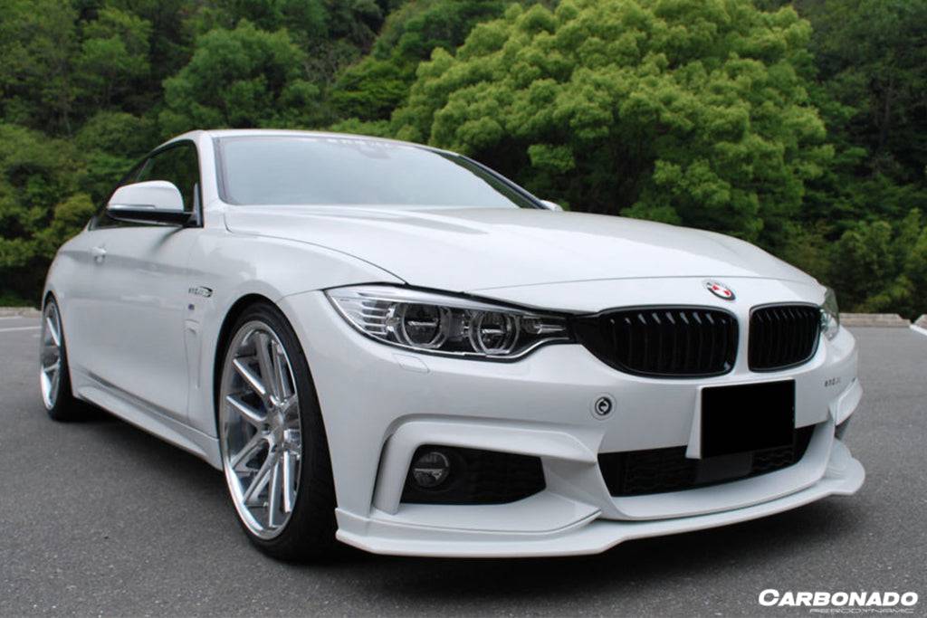 Carbonado 2014-2017 BMW 4 Series F32 F33 M Sport ECC Style Carbon Fiber Front Lip