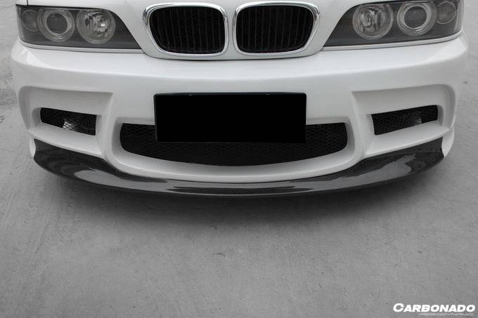 Parachoques delantero estilo VRS para BMW Serie 5 E39 Carbonado 1997-2003