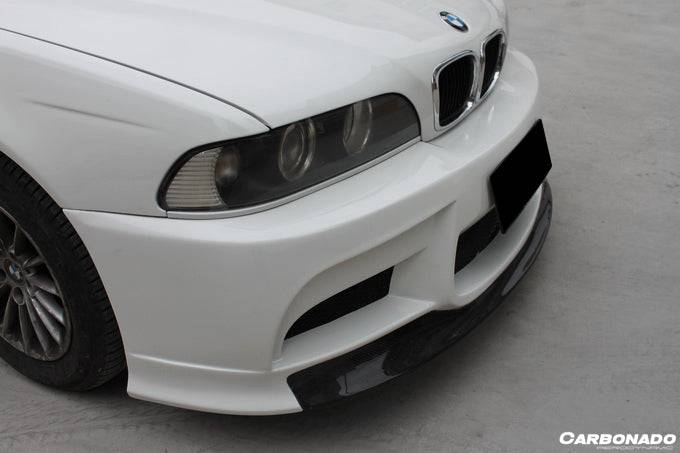 Parachoques delantero estilo VRS para BMW Serie 5 E39 Carbonado 1997-2003