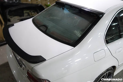 Carbonado 1997-2003 BMW 5 Series E39 MT Style Carbon Fiber Turnk Spoiler
