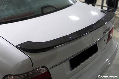 Carbonado 1997-2003 BMW 5 Series E39 MT Style Carbon Fiber Turnk Spoiler
