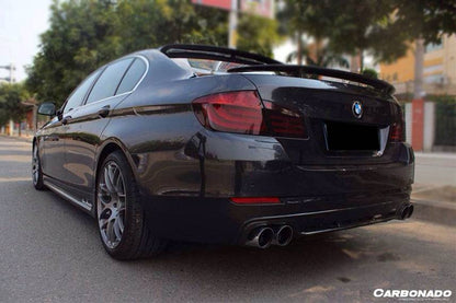 Carbonado 2010-2014 BMW 5 Series F10 F18 HM Style Carbon Fiber Trunk Spoiler