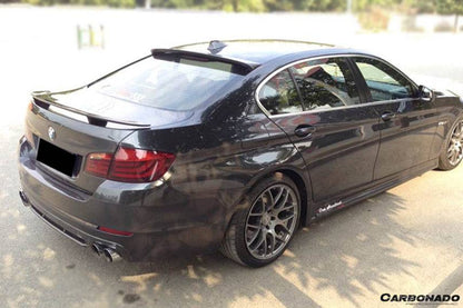 Carbonado 2010-2014 BMW 5 Series F10 F18 HM Style Carbon Fiber Trunk Spoiler
