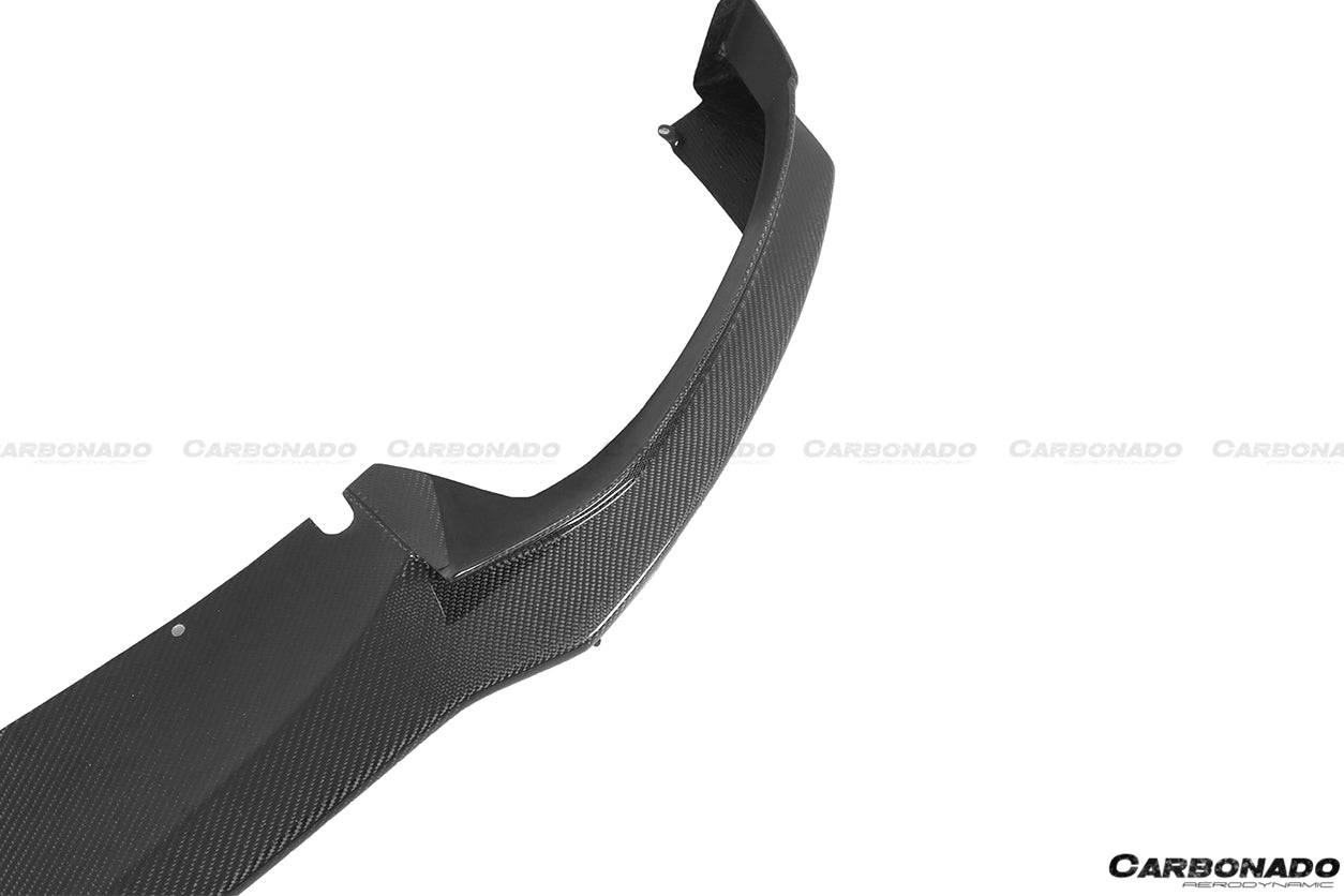Borde delantero de fibra de carbono estilo M-TECH ECC para BMW Serie 5 G30 G38 2017-2019