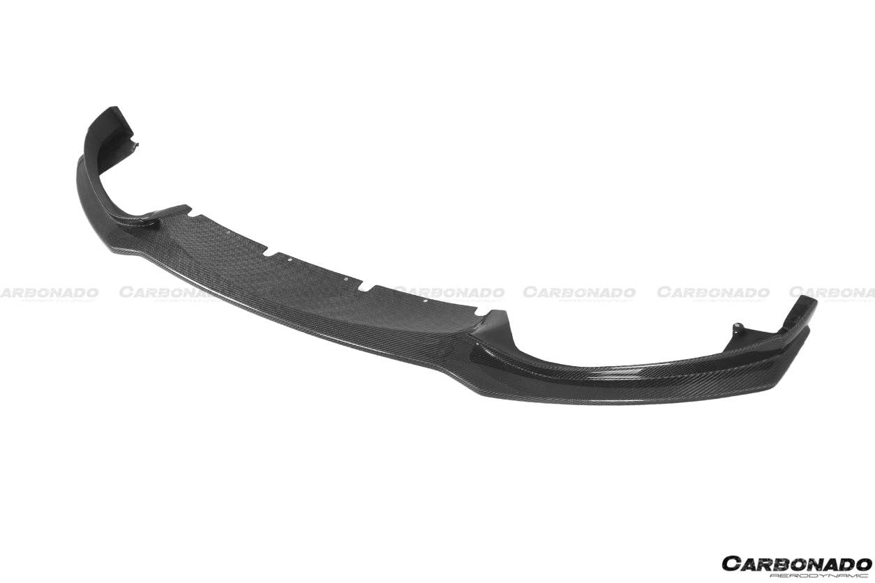 Borde delantero de fibra de carbono estilo M-TECH ECC para BMW Serie 5 G30 G38 2017-2019