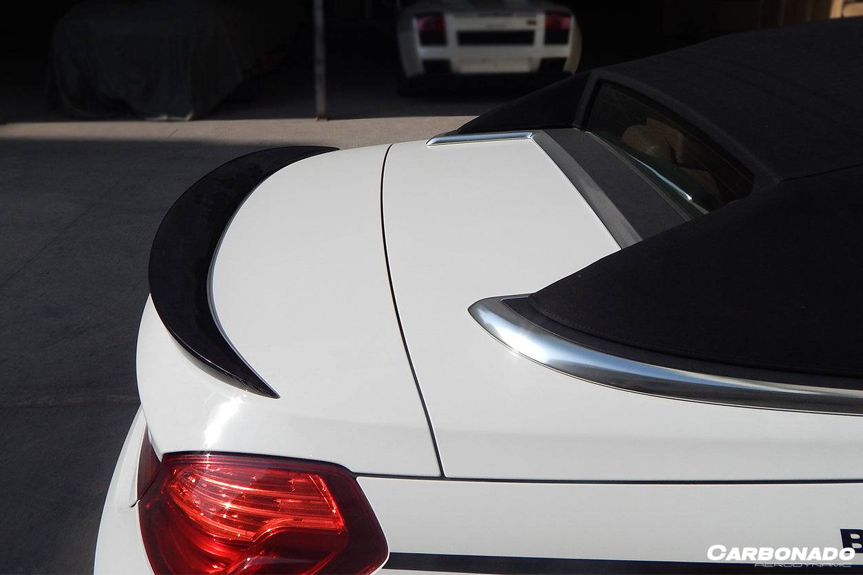 Carbonado 2011-2018 BMW 6 Series F12 convertiable M6 Style Carbon Fiber Trunk Spoiler