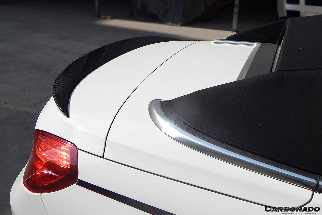 Carbonado 2011-2018 BMW 6 Series F12 convertiable M6 Style Carbon Fiber Trunk Spoiler