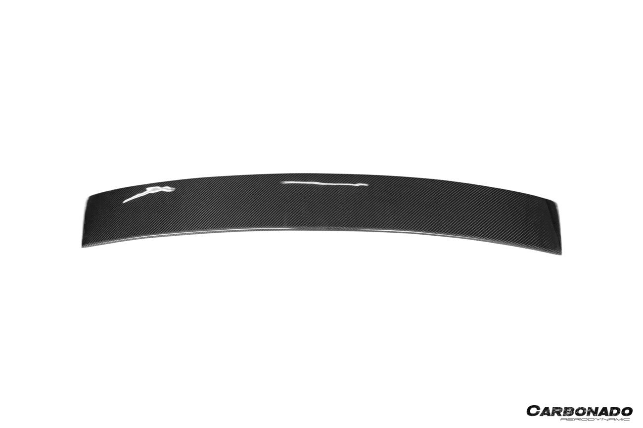 Carbonado 2009-2015 BMW 7 Series F01 ASC Style Carbon Fiber Roof Spoiler