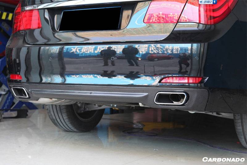 Alerón trasero de fibra de carbono estilo OEM BMW Serie 7 F01 Carbonado 2009-2014
