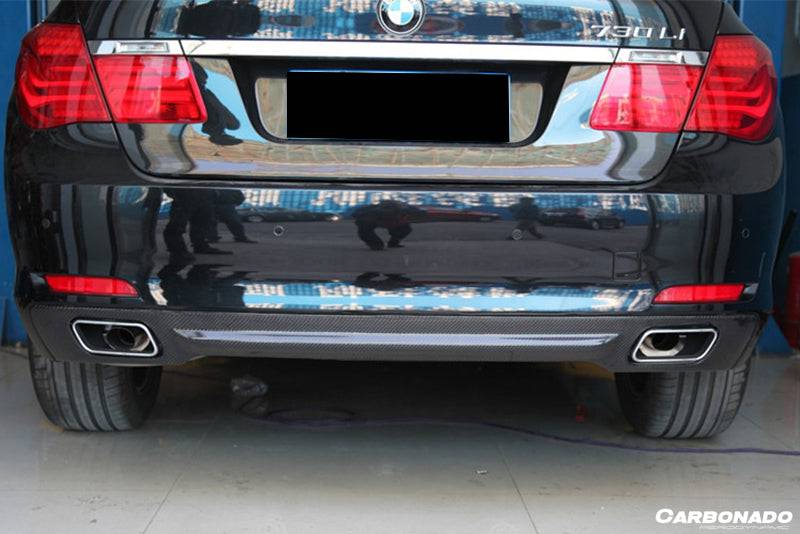Alerón trasero de fibra de carbono estilo OEM BMW Serie 7 F01 Carbonado 2009-2014