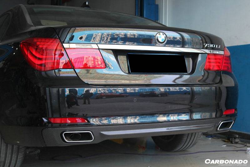 Alerón trasero de fibra de carbono estilo OEM BMW Serie 7 F01 Carbonado 2009-2014