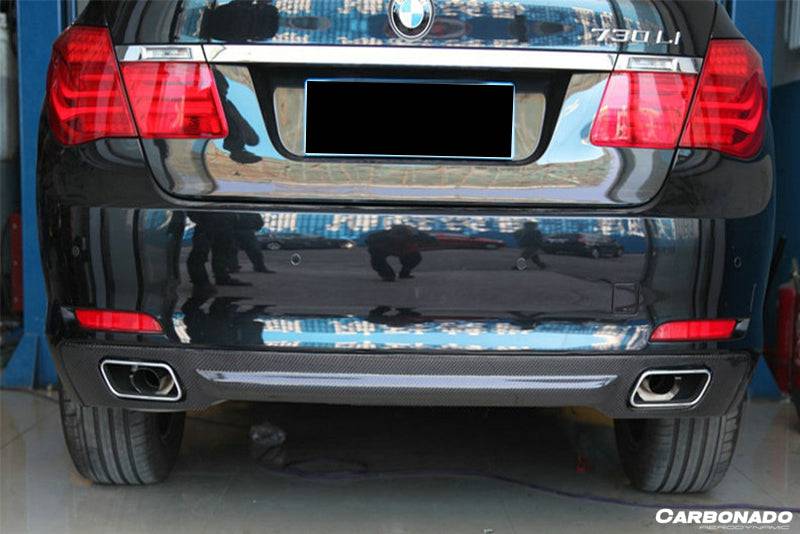 Alerón trasero de fibra de carbono estilo OEM BMW Serie 7 F01 Carbonado 2009-2014