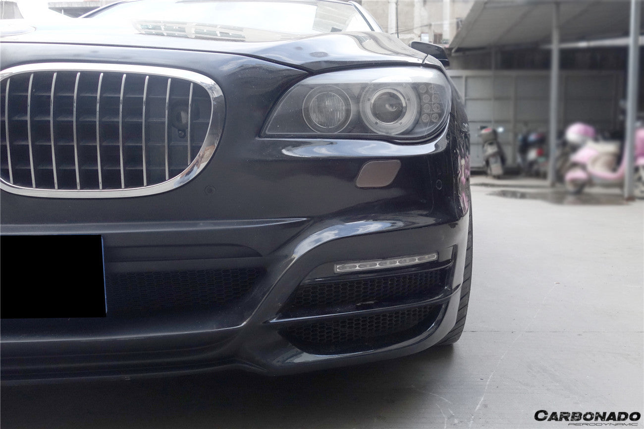 Carbonado 2009-2015 BMW 7 Series F01 F02 WD Style Front Bumper with led