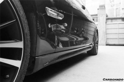Carbonado 2009-2014 BMW 7 Series F01 WD Style Side Skirts
