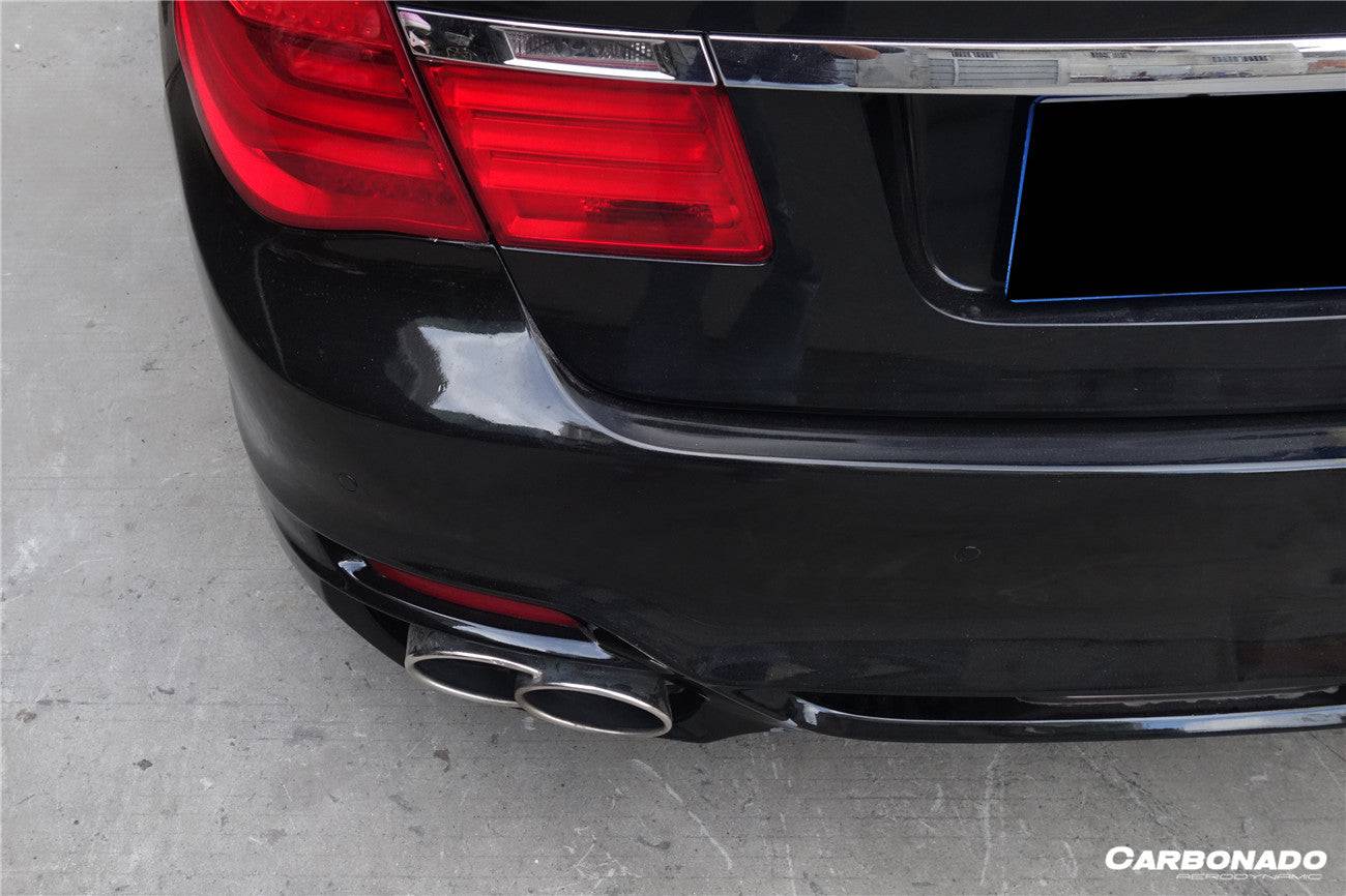 Carbonado 2009-2015 BMW 7 Series F01 F02 WD Style Rear Bumper With Tips