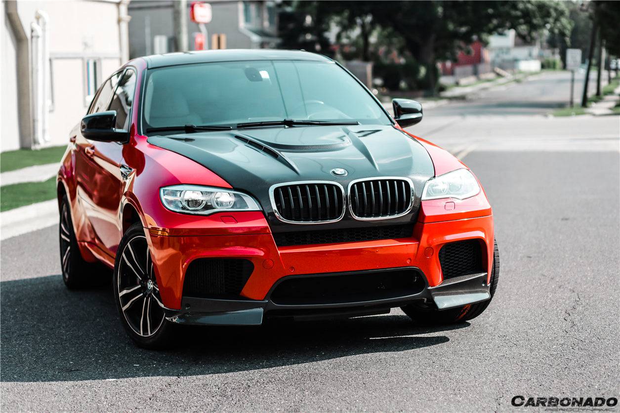 Carbonado 2009-2014 BMW E70 E71 X5 X6 X5M X6M HM Style Hood