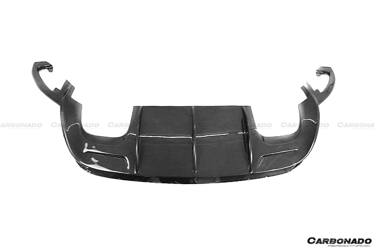 Difusor trasero de fibra de carbono estilo VS para BMW E71 X6M 2009-2014 Carbonado