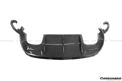 Difusor trasero de fibra de carbono estilo VS para BMW E71 X6M 2009-2014 Carbonado