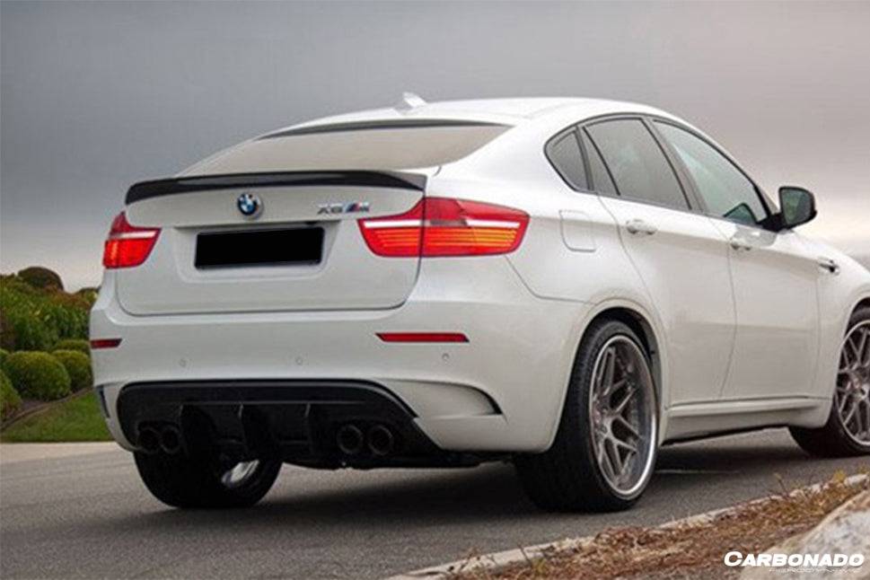 Carbonado 2009-2014 BMW E71 X6M AK Style Carbon Fiber Rear Diffuser