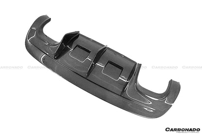 Carbonado 2009-2014 BMW E71 X6M AK Style Carbon Fiber Rear Diffuser